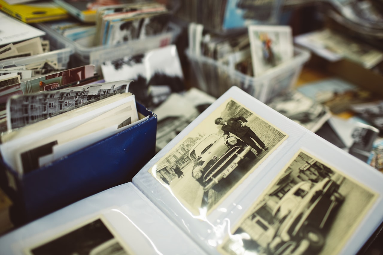 Wydrukowane zdjęcia ze ślubu w eleganckim albumie